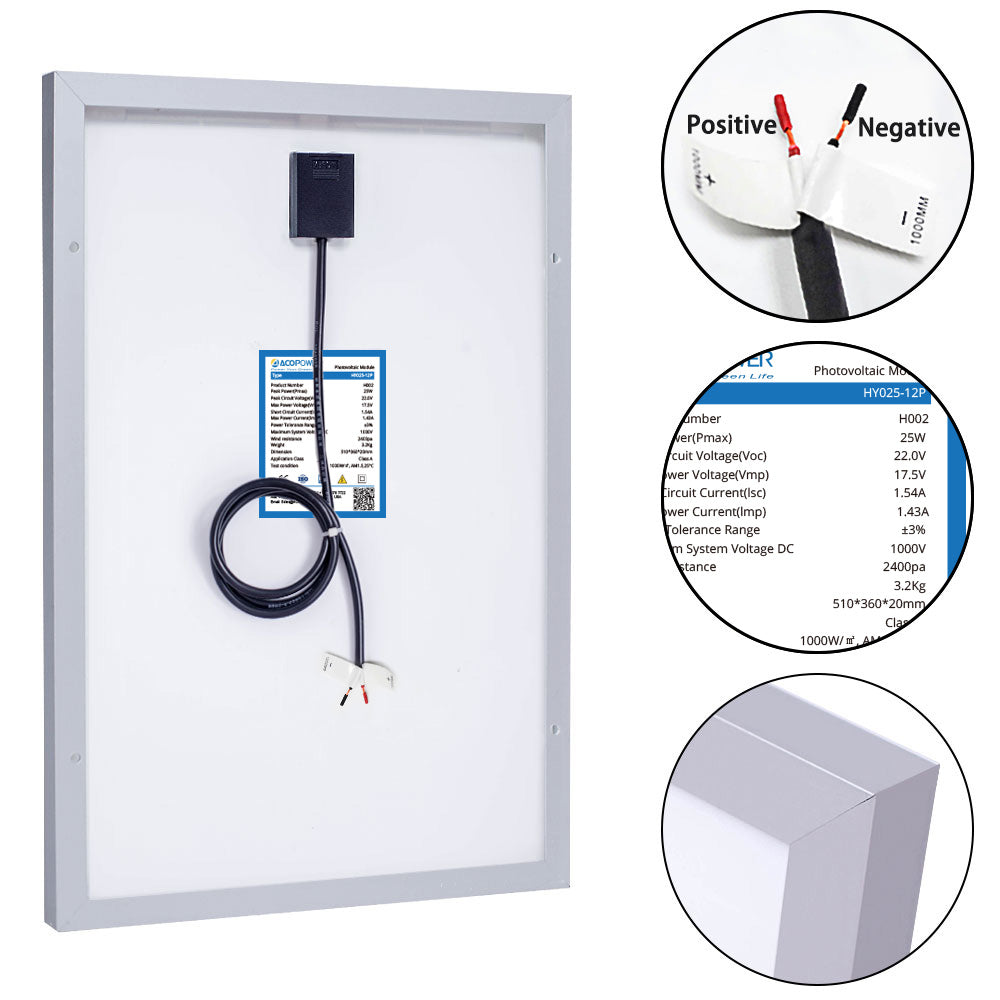 25W Off-grid Solar Kit - ACOPower